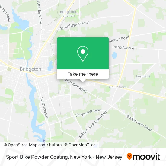 Sport Bike Powder Coating map