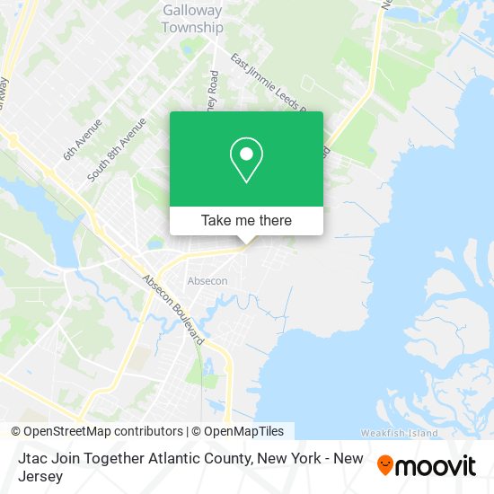 Jtac Join Together Atlantic County map