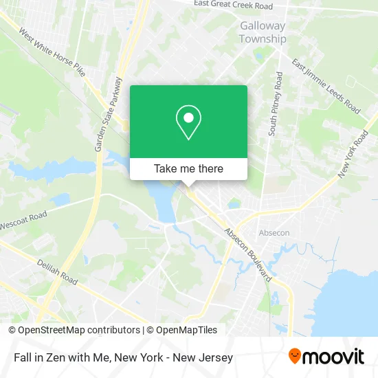 Fall in Zen with Me map