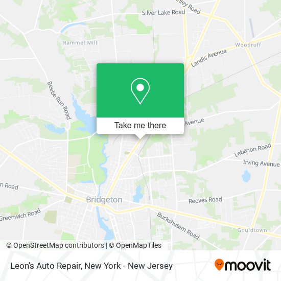 Mapa de Leon's Auto Repair