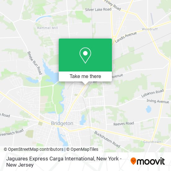 Jaguares Express Carga International map