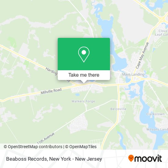 Mapa de Beaboss Records