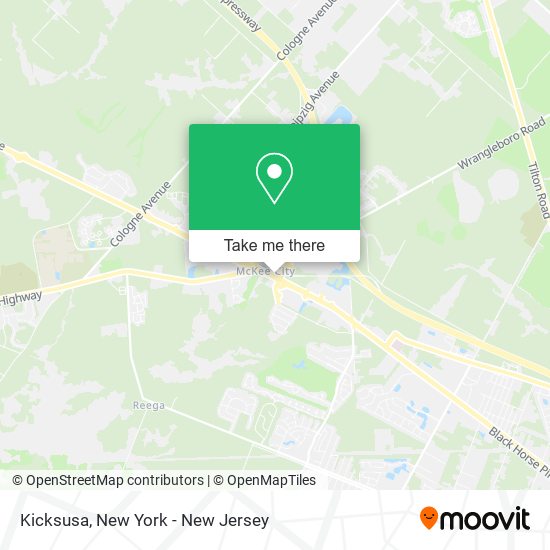 Kicksusa map