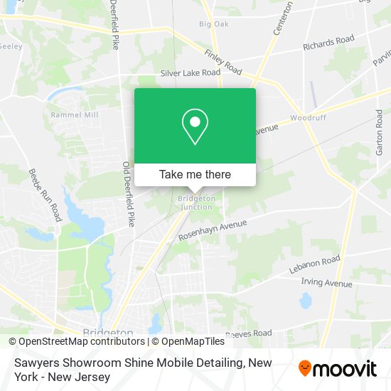 Sawyers Showroom Shine Mobile Detailing map