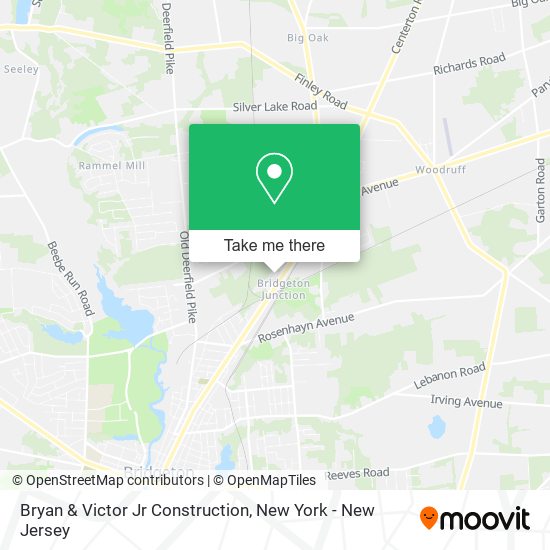 Bryan & Victor Jr Construction map