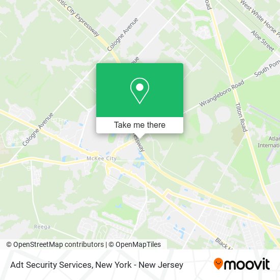 Mapa de Adt Security Services