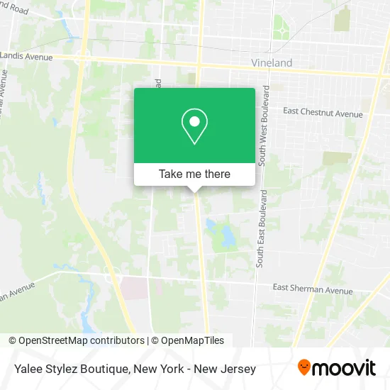 Yalee Stylez Boutique map