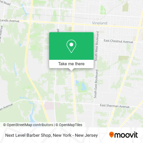 Next Level Barber Shop map