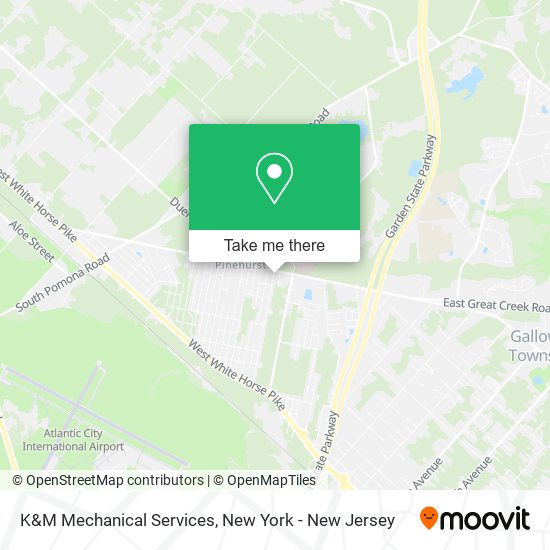 K&M Mechanical Services map