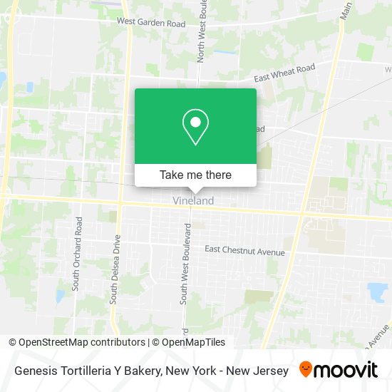 Genesis Tortilleria Y Bakery map