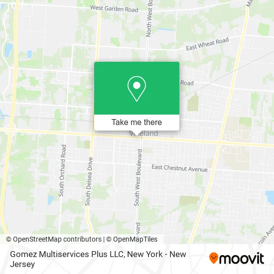 Gomez Multiservices Plus LLC map