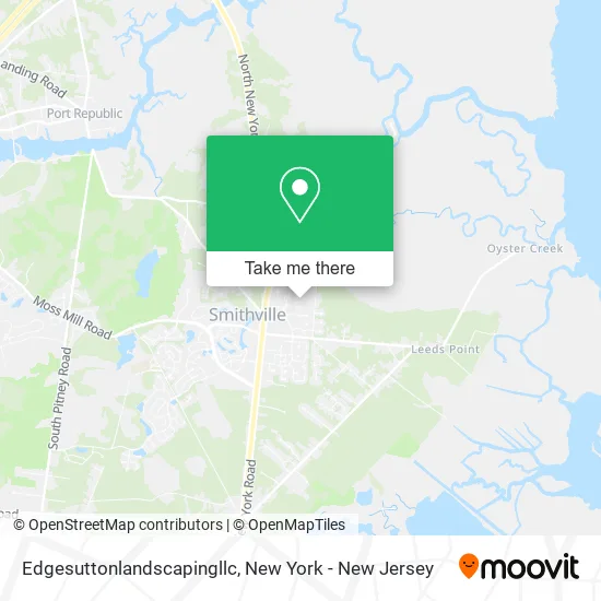 Edgesuttonlandscapingllc map