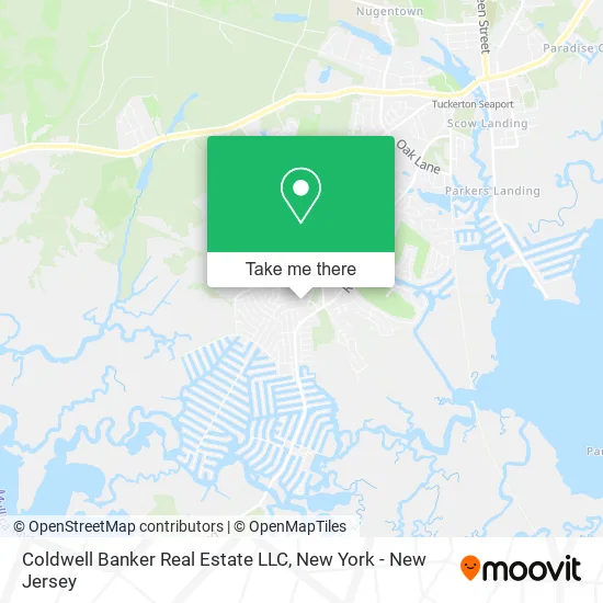 Coldwell Banker Real Estate LLC map