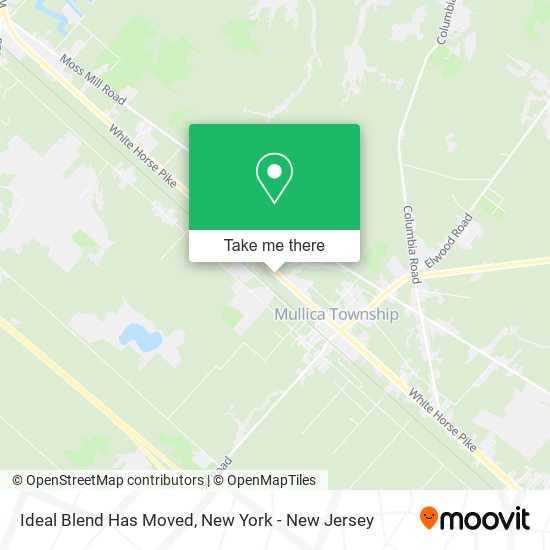 Ideal Blend Has Moved map