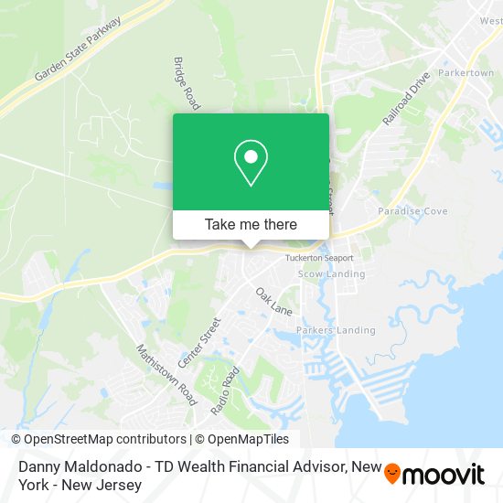 Danny Maldonado - TD Wealth Financial Advisor map