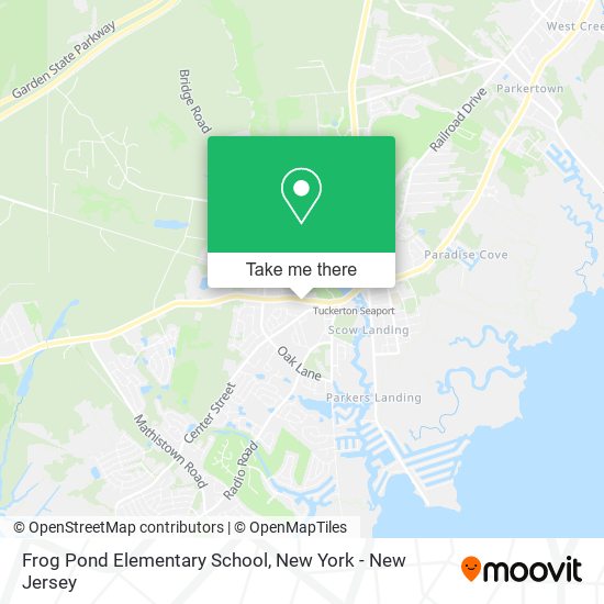 Mapa de Frog Pond Elementary School