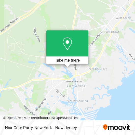 Hair Care Party map