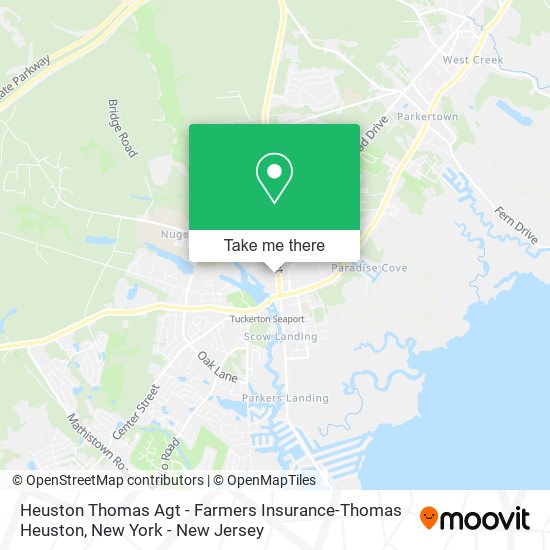 Heuston Thomas Agt - Farmers Insurance-Thomas Heuston map