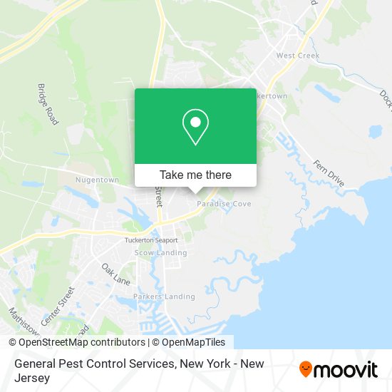 General Pest Control Services map