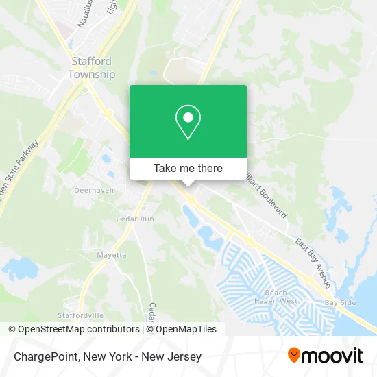 ChargePoint map