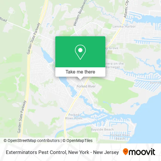 Exterminators Pest Control map