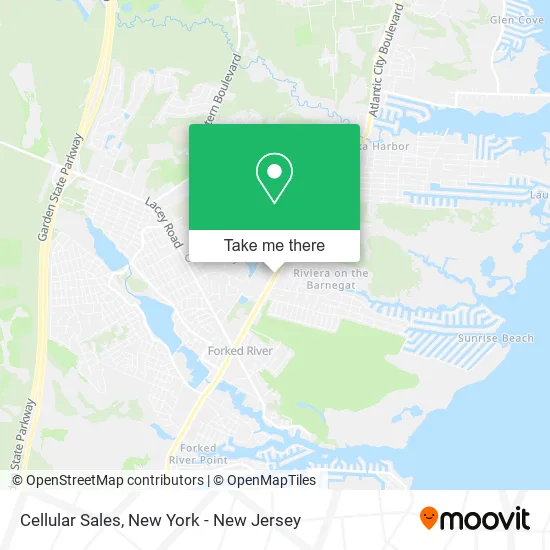 Cellular Sales map