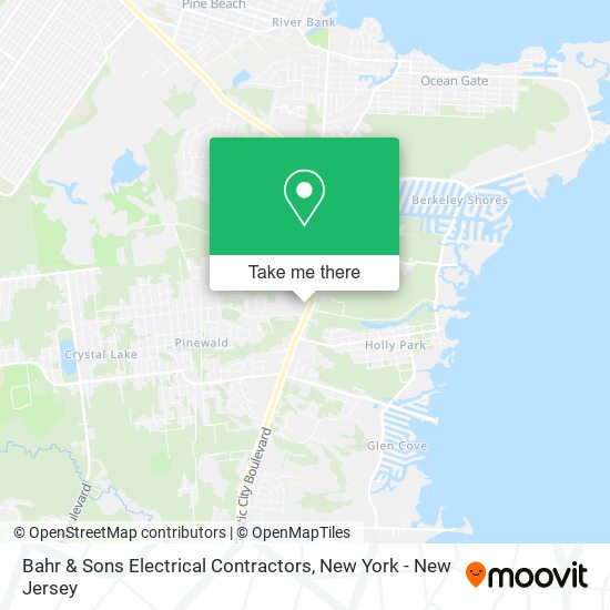 Mapa de Bahr & Sons Electrical Contractors