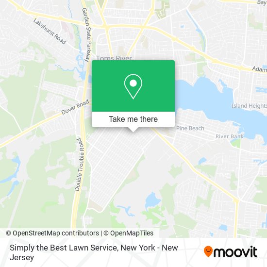 Simply the Best Lawn Service map