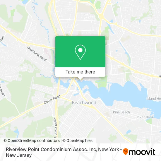Riverview Point Condominium Assoc. Inc map