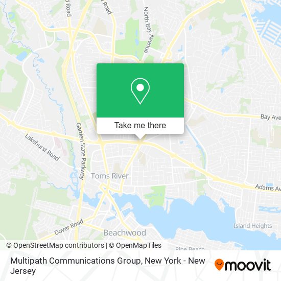 Multipath Communications Group map