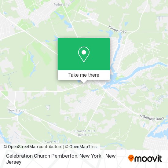 Celebration Church Pemberton map