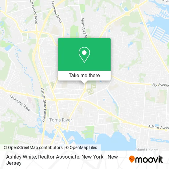 Ashley White, Realtor Associate map