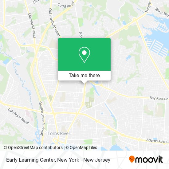 Early Learning Center map