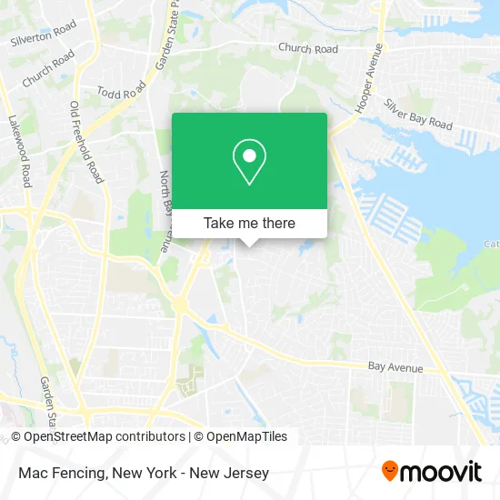 Mac Fencing map