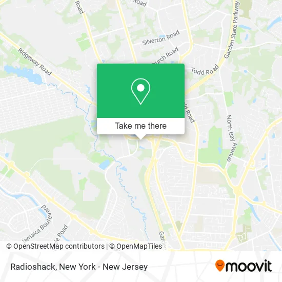 Radioshack map
