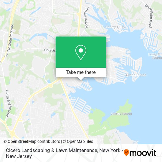 Cicero Landscaping & Lawn Maintenance map