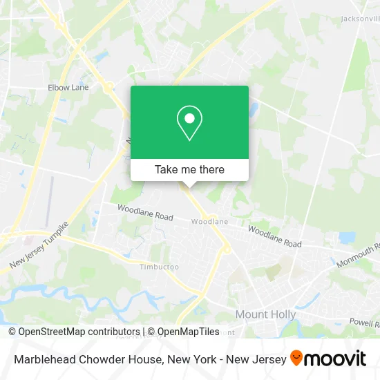 Marblehead Chowder House map