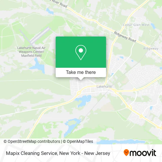 Mapix Cleaning Service map