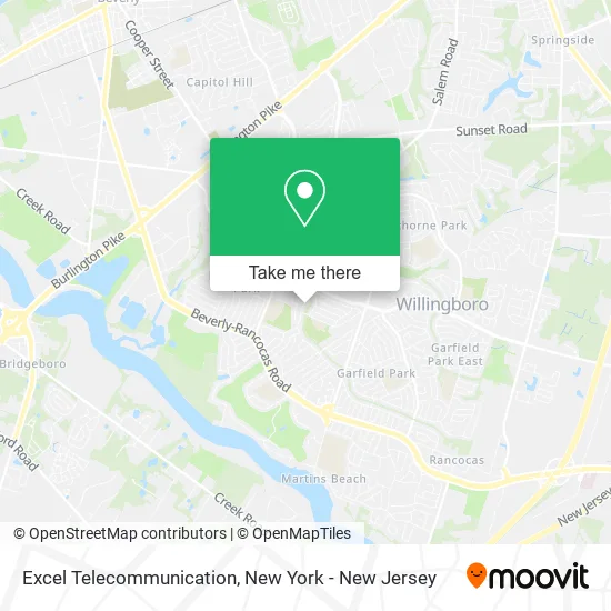 Excel Telecommunication map