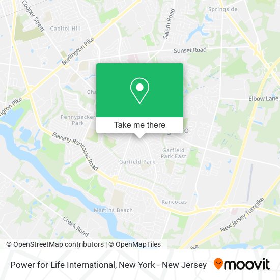 Power for Life International map