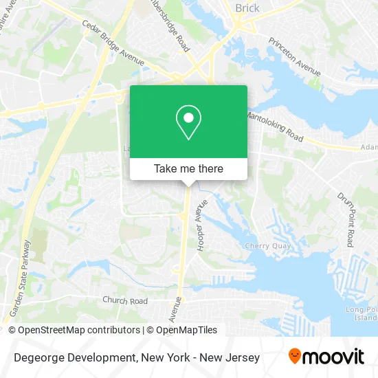 Degeorge Development map