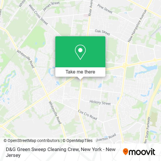 Mapa de D&G Green Sweep Cleaning Crew
