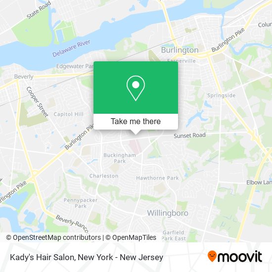 Kady's Hair Salon map