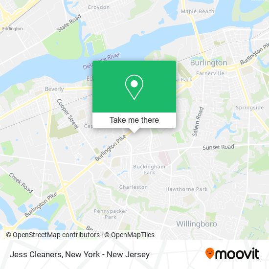 Jess Cleaners map