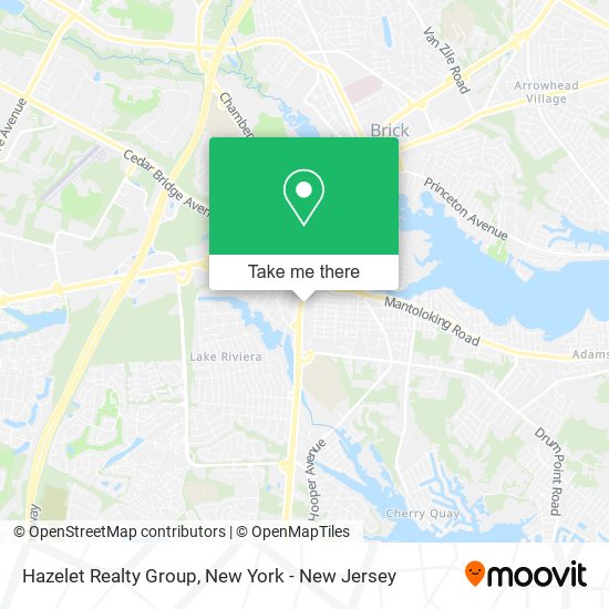 Hazelet Realty Group map