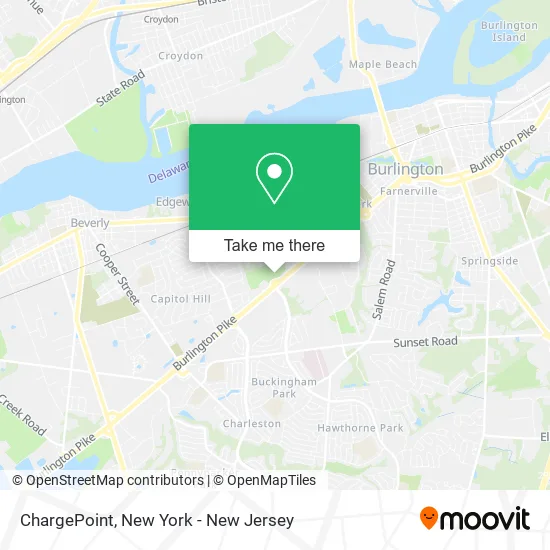ChargePoint map