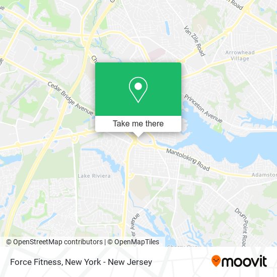 Force Fitness map