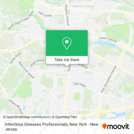 Infectious Diseases Professionals map