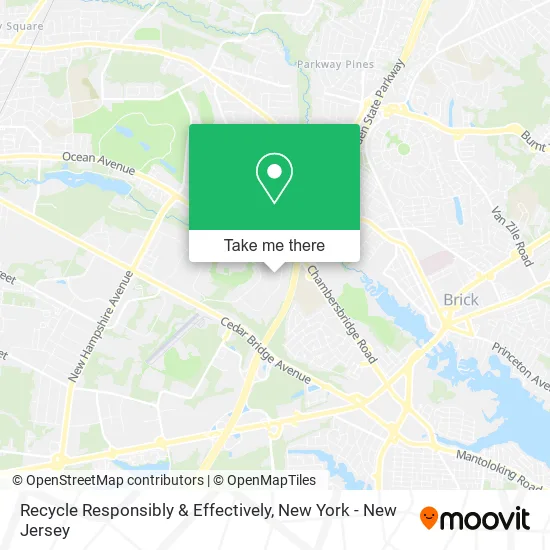 Recycle Responsibly & Effectively map