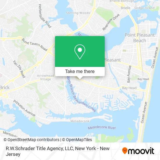 R.W.Schrader Title Agency, LLC map